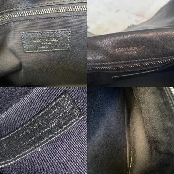 SOLD Saint Laurent YSL Medium Niki Chevron Quilted Bandana Bag - Picture 16 of 16